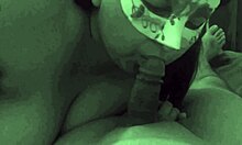 Mexican housewife swings with husband.