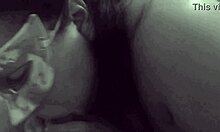 Mexican housewife swings with husband.