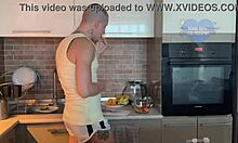 Cheating wife sneaks creampie with best friend behind cuckold’s back