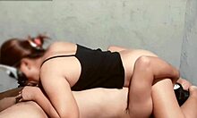 Have you ever tasted an asian's wet pussy while she rides on top like this?