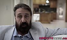 Blonde teen says, 'I love sucking this fat dick before anal.'