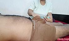 Step-Daughter Overwhelms Step-Father With Seductive Moves