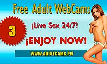 Squirting Non-Stop on Cam Show with Big Tits and Dildo Play