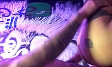 Beating her pussy brakes off with my big tattooed cock in doggystyle 😏