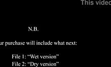 Sexy petite baby michy perez takes piss fountain in mouth and dylan brown's big black cock in tight asshole