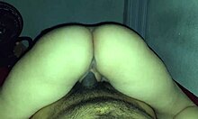 Blonde pornstar rides big cock backwards for orgasm.