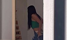 Spying on my delicious roommate changing and showering in secret