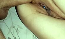 Ever seen a close-up of anal stretching in homemade action?