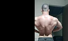 CARLOS SIMÕES BODYBUILDER FUCKS MORENA NOVINHA IN ANAL LINGERIE GAME!