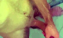 brazilian amateur engages in solo exhibitionist activity in the bathroom with hot sensations