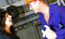 Lou Charmelle's emotional hardcore scene with cumshot