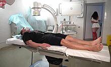 Hot Nurse in Real Hospital Craves Doggy and Blowjob Outdoors