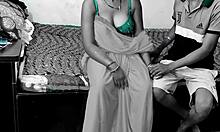 hey, see this super sexy bhabhi catch her devar alone?