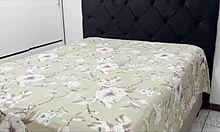 Brunette Gives Perverted Neighbor Chance To Fuck Her Pussy And Ass In Interracial Deepthroat Session