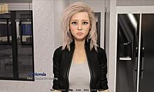 Amateur game involving big tits and playful actions