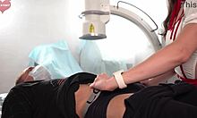 Hot Nurse in Real Hospital Craves Doggy and Blowjob Outdoors