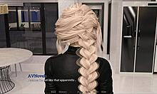 Amateur game involving big tits and playful actions