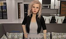 Amateur game involving big tits and playful actions