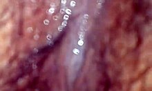 Wow, what a great blowjob my wife got, she's so wet!