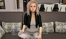 Amateur game involving big tits and playful actions