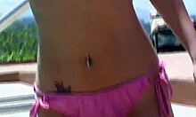 Outdoor Lesbian Cunilingus And Kissing In Bikini