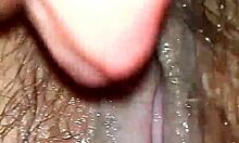 Wow, what a great blowjob my wife got, she's so wet!