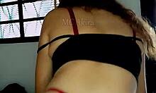 watch mc akira rip her clothes and tease