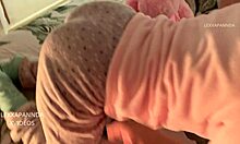 Tuve Sexo Duro con Padrastro! Me Llenó de Semen Más Rápido que Novio!