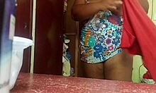 evangelical housewife showing off her curvy body outdoors