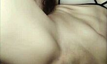 submissive brunette slut gets trained hard and creamed inside