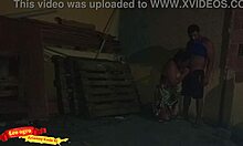 Husband Tired? Neighbor Does The Work!