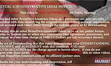 Wow, Adriana Chechik Rubs Her Pussy and Deepthroats That Big Boner! 😍