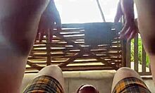 Me enseña su sexy bikini y me la follo después de la playa