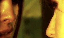 Nikki Rhodes and Renee Perez, hot lesbians, toy around in heels. They get wild on each other’s shaved spots.