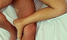 I couldn't hold back and came inside my latina cousin at home