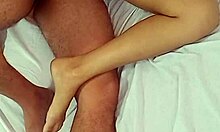 I couldn't hold back and came inside my latina cousin at home