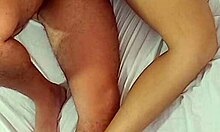 I couldn't hold back and came inside my latina cousin at home