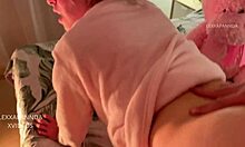 Tuve Sexo Duro con Padrastro! Me Llenó de Semen Más Rápido que Novio!