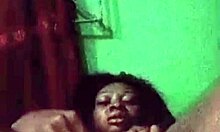 I'm a horny teen destroying my pussy in the dark, feeling every tight sensation.