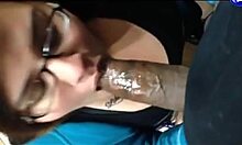 I saw this gordita savoring a huge cockk