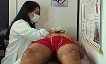 Nurse and assistant watch patient's erection in Brazilian hospital setting