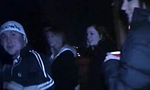 Teen babe getting pussy fucked hard at university party 😏