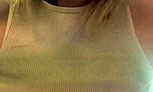 Training at Times Square gym, my nipples hard, pussy sweaty, gringos staring and grabbing themselves! 😅