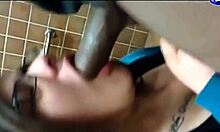 I saw this gordita savoring a huge cockk