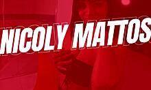 Nicoly Mattos Gets Creampie in Hairy Pussy During Forbidden Video Call