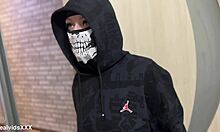 Sexy thief caught in trap ends up getting fucked hard