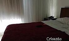 my girlfriend didn't want to, but with beers she goes crazy for anal and ass licking