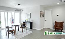 moans echo through family with caught milf and teen