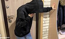 Sexy thief caught in trap ends up getting fucked hard