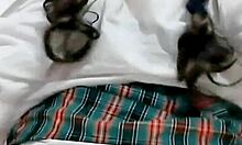 that mexican student's big ass gets wet from orgasm after school, recorded on video.